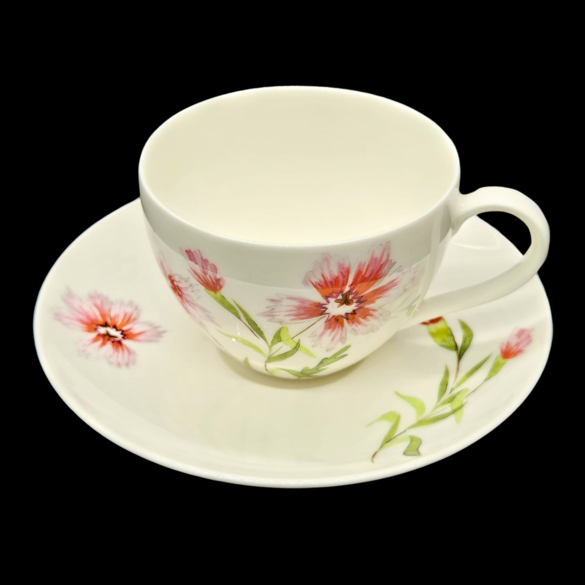 Villeroy & Boch Louisa: Kaffeetasse / Tasse mit Unterteller (8854075867460)