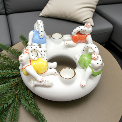 Villeroy & Boch Benedikt Functional World: Adventskranz / Kerzenständer / Kerzenhalter