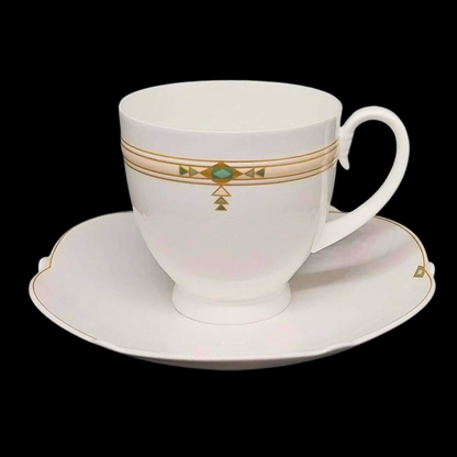 Villeroy & Boch Paloma Picasso Montserrat: Kaffeetasse / Tasse mit Unterteller (7120884105353)