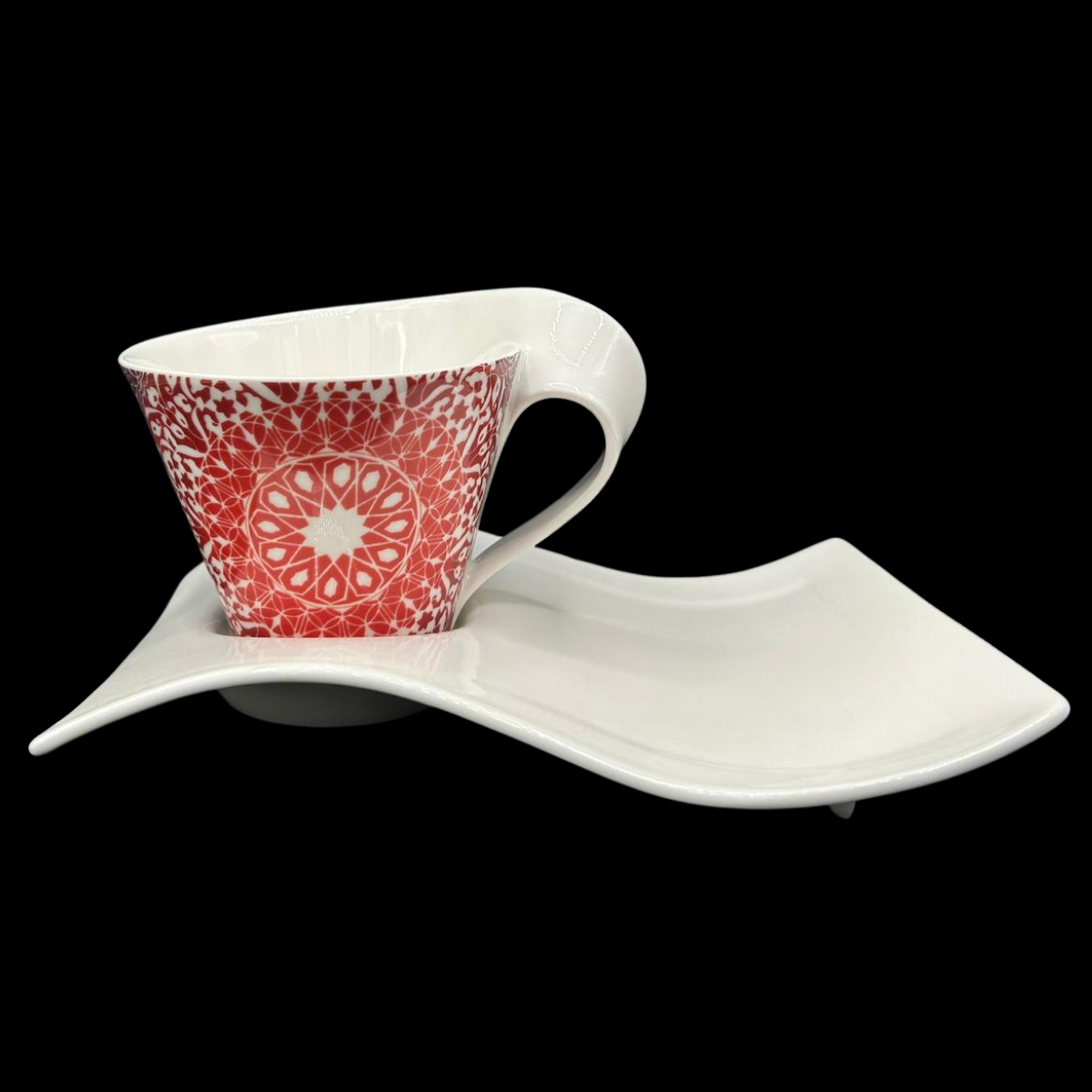 Villeroy & Boch New Wave: Jumbotasse / große Tasse Caffe mit Partyplate -  Munira (8819787039044)