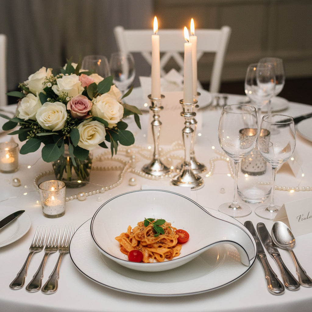 Villeroy & Boch Naif Wedding: Griffschale / Schale mit Griff, Hochzeit - neu