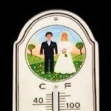 Villeroy & Boch Naif Wedding: Thermometer - neuwertig