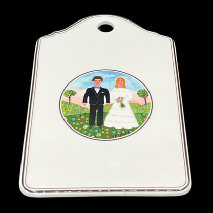 Villeroy & Boch Naif Wedding: Brettchen / Porzellanbrettchen / Frühstücksbrettchen (8545271906628)