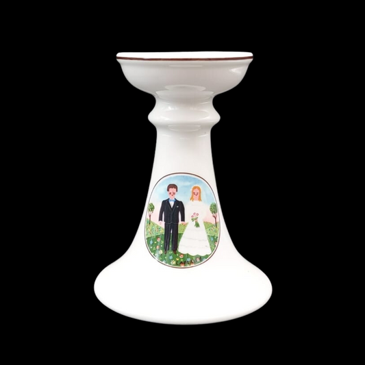 Villeroy & Boch Naif Wedding: Kerzenständer / Kerzenleuchter - neuwertig (8542764925252)