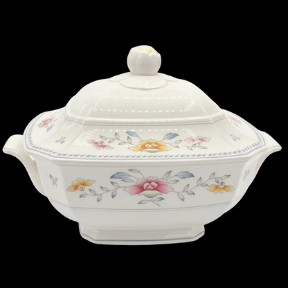Villeroy & Boch Nanking: Suppenterrine / Ragoutterrine / Terrine mit Deckel