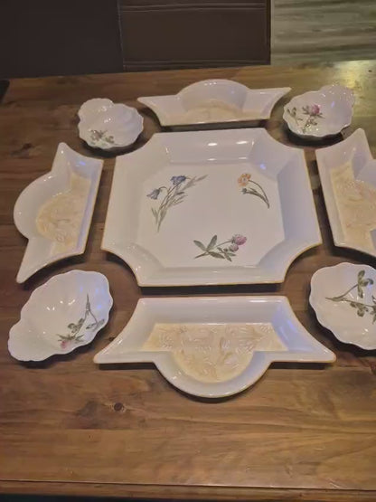 Villeroy & Boch My Garden: Antipasti-Set / Vorspeisen-Set - unbenutzt und teilweise in OVP