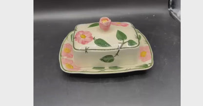 Villeroy & Boch Wildrose: Butterdose, zweiteilig - neu