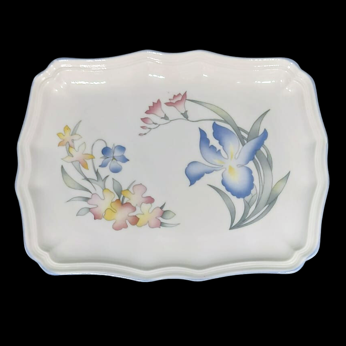 Villeroy & Boch Riviera: Butterplatte / Wurstplatte / kleine Platte (7120768598153)