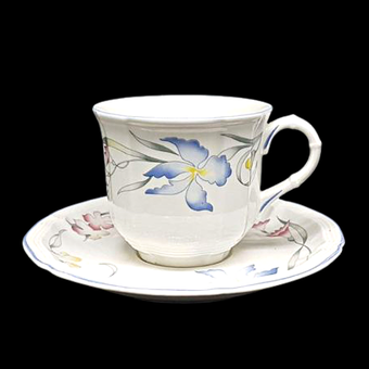 Villeroy & Boch Riviera: Kaffeetasse / Tasse mit Unterteller (Mängel) (8528476307780)