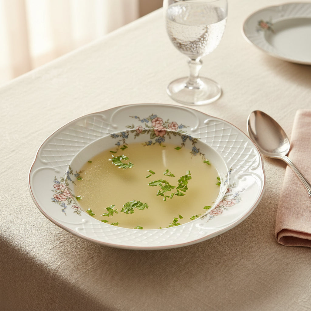 Villeroy & Boch Rosette: Suppenteller / tiefer Teller