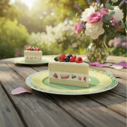Villeroy & Boch Switch Summerhouse Acacia: Kuchenteller / Frühstücksteller - neuwertig