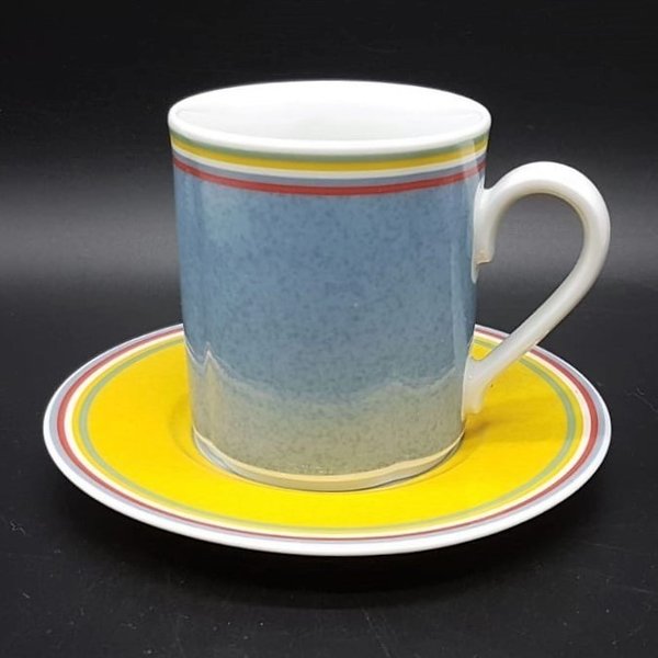 Villeroy & Boch Switch 1: Henkelbecher / Kaffeebecher mit Unterteller