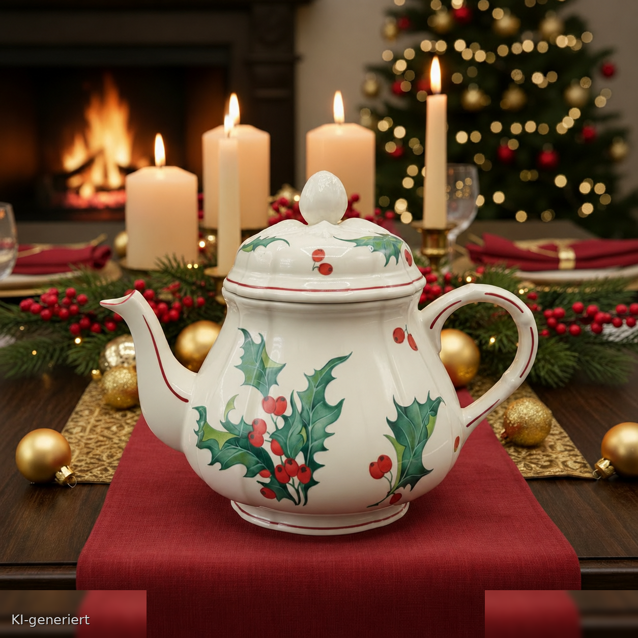 Villeroy & Boch Holly: Teekanne / Kanne - Weihnachten