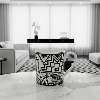 Villeroy & Boch Wonderful World Timbuktu: Kaffeebecher / Henkelbecher - neuwertig