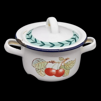 Villeroy & Boch French Garden Roanne: Kochtopf / Topf mit Deckel 9,5 cm  Emaille (siehe Beschreibg) (7120983392393)