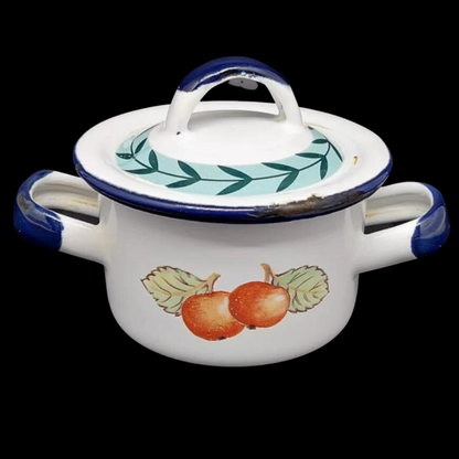 Villeroy & Boch French Garden Roanne: Kochtopf / Topf mit Deckel 8 cm  Emaille (siehe Beschreibung) (7120983359625)