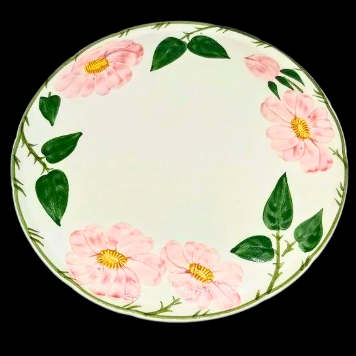 Villeroy & Boch Wildrose: Tortenplatte / runde Kuchenplatte - gut (7120760733833)