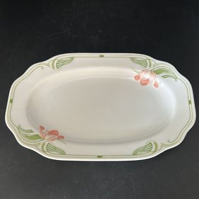 Villeroy & Boch Gallo Tulipa: Wurstplatte / ovale Platte - ca 23 cm (8583258800452)