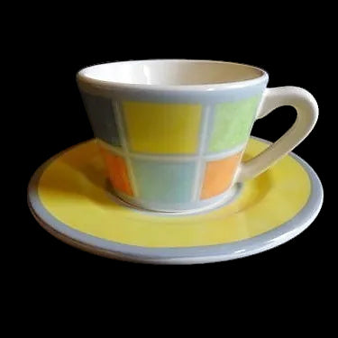 Villeroy & Boch Twist Alea Faience: Mokkatasse mit Unterteller