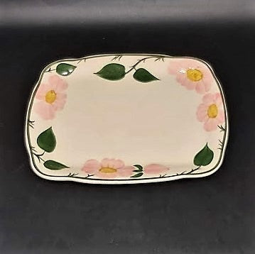 Villeroy & Boch Wildrose: Butterplatte / Wurstplatte / Platte - Mangel (8498316837188)