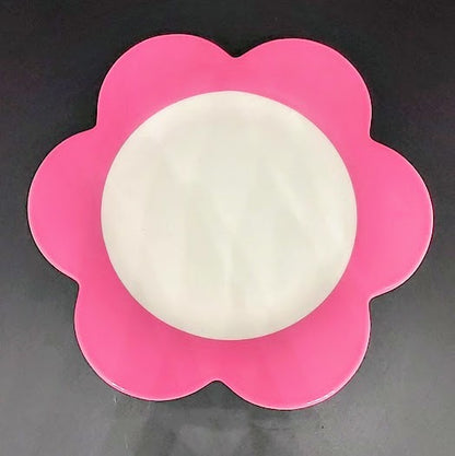 Villeroy & Boch Wonderful World: Kuchenteller / Frühstücksteller Blume - pink