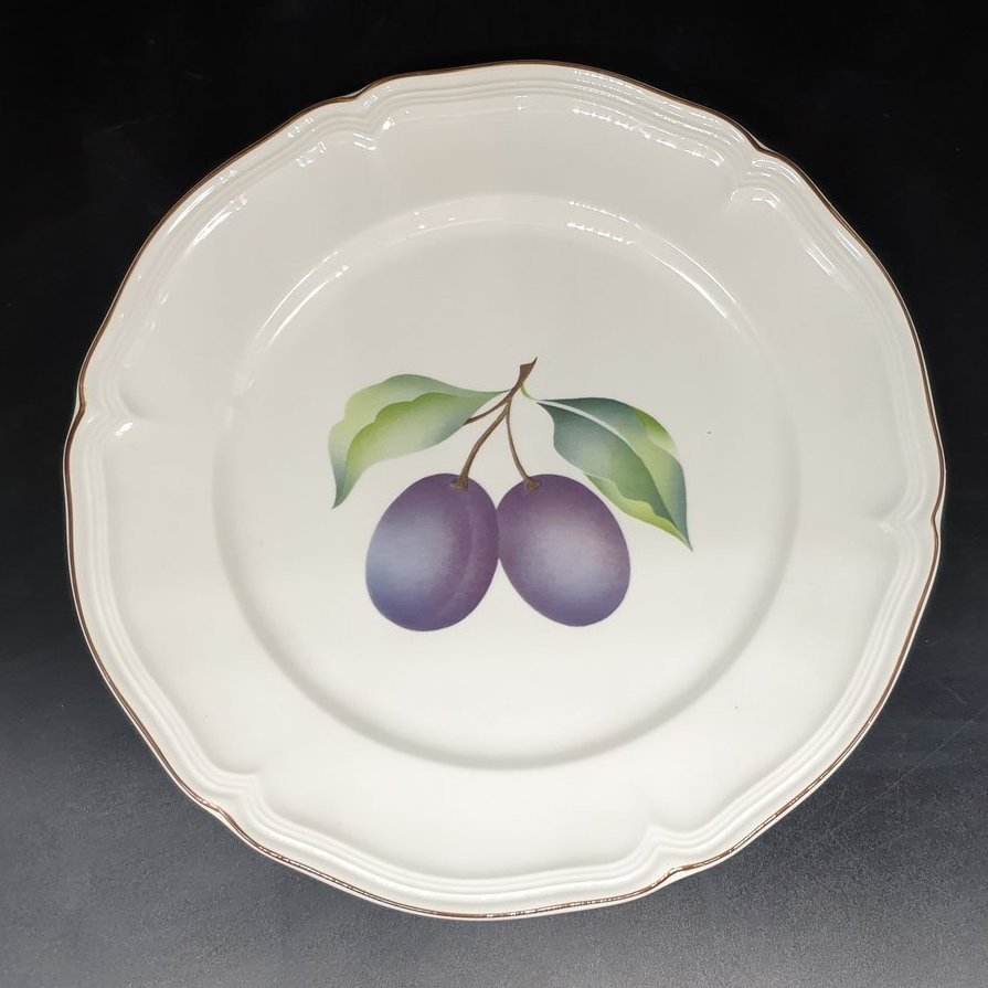 Villeroy & Boch Frutta: Kuchenteller / Frühstücksteller - Pflaume Villeroy & Boch (7121098080393)