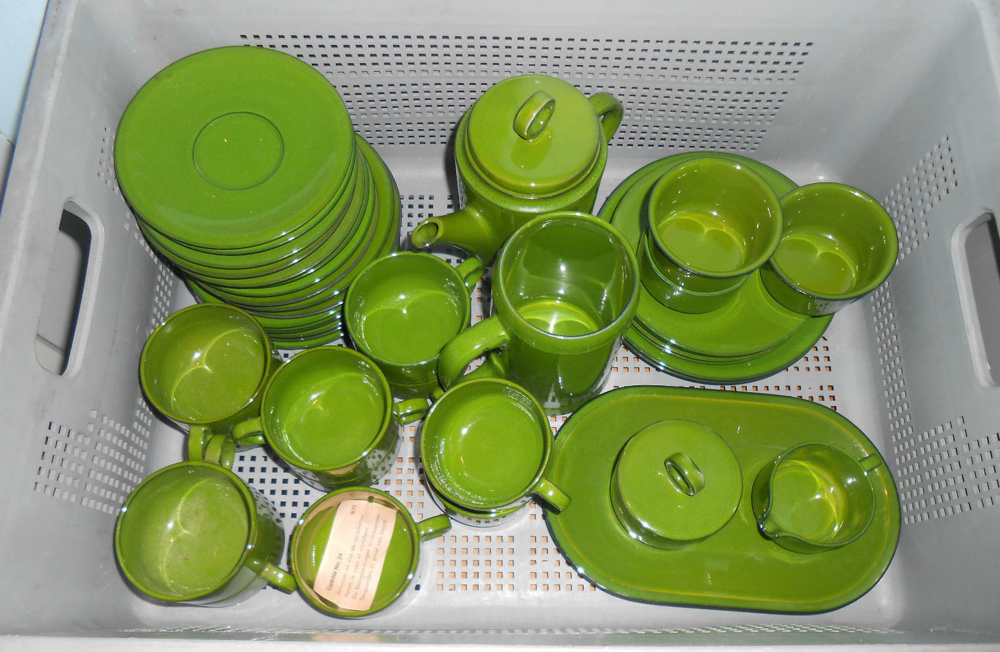 Villeroy & Boch Agadir: 39 Teile Kaffeeservice mit 11 Tassen, Bierkrug, Platte, Porzellanladen.online (7120702898313)