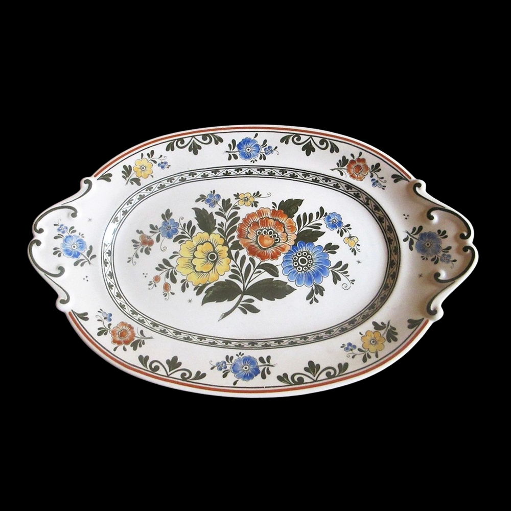 Villeroy & Boch Alt Amsterdam: Fleischplatte / Platte, ca 37 cm Villeroy & Boch (7120865919113)