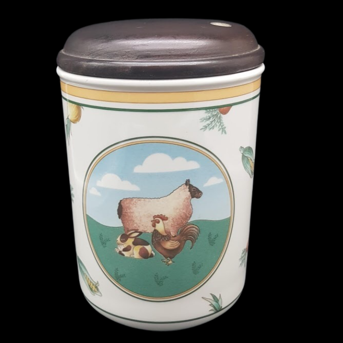 Villeroy & Boch A la ferme les animaux: Haushaltsdose / Vorratsdose - ca 18 cm Villeroy & Boch (7120938958985)