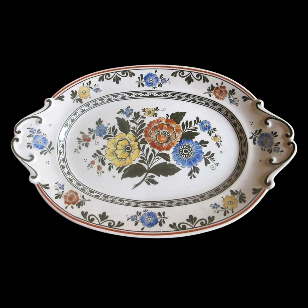 Villeroy & Boch Alt Amsterdam: Fleischplatte / Platte, ca 37 cm - neu Villeroy & Boch (7120865656969)