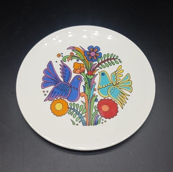 Villeroy & Boch Acapulco: Kuchenteller / Brotteller, ca 16 cm - selten Villeroy & Boch (7121056006281)