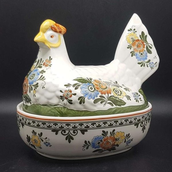 Villeroy & Boch Alt Amsterdam: Eierhuhn / Eierhenne / Henne / Huhn, zweiteilig Villeroy & Boch (7121052205193)