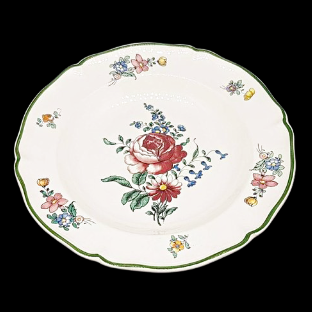 Villeroy & Boch Alt Straßburg 1562: Suppenteller / tiefer Teller Rose Villeroy & Boch (7121053909129)