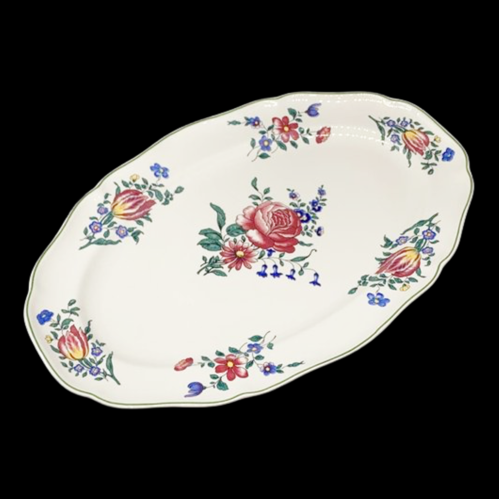 Villeroy & Boch Alt Strassburg: Fleischplatte / Platte - ca 40 cm Rose Villeroy & Boch (7121045061769)