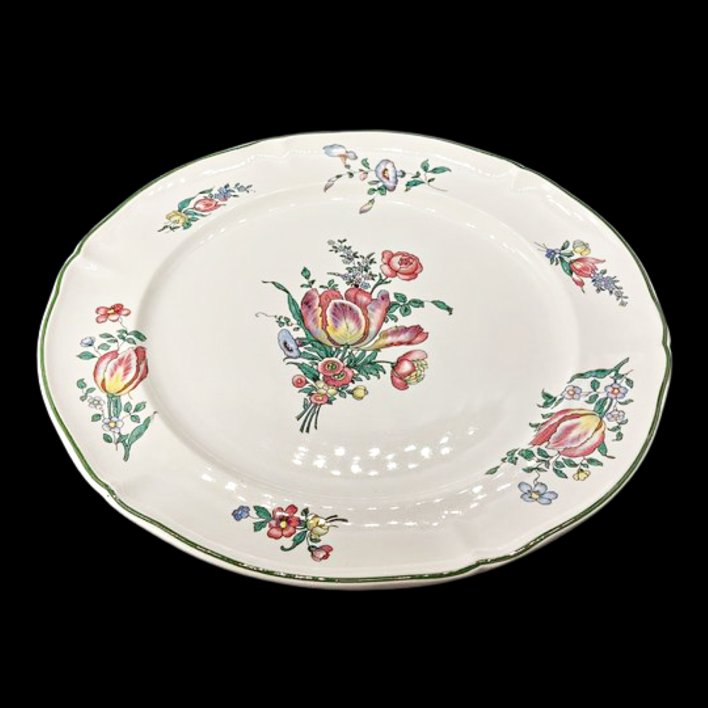 Villeroy & Boch Alt Straßburg: Kuchenplatte / runde Platte (Tulpe) - ca 33 cm Villeroy & Boch (7121115021449)