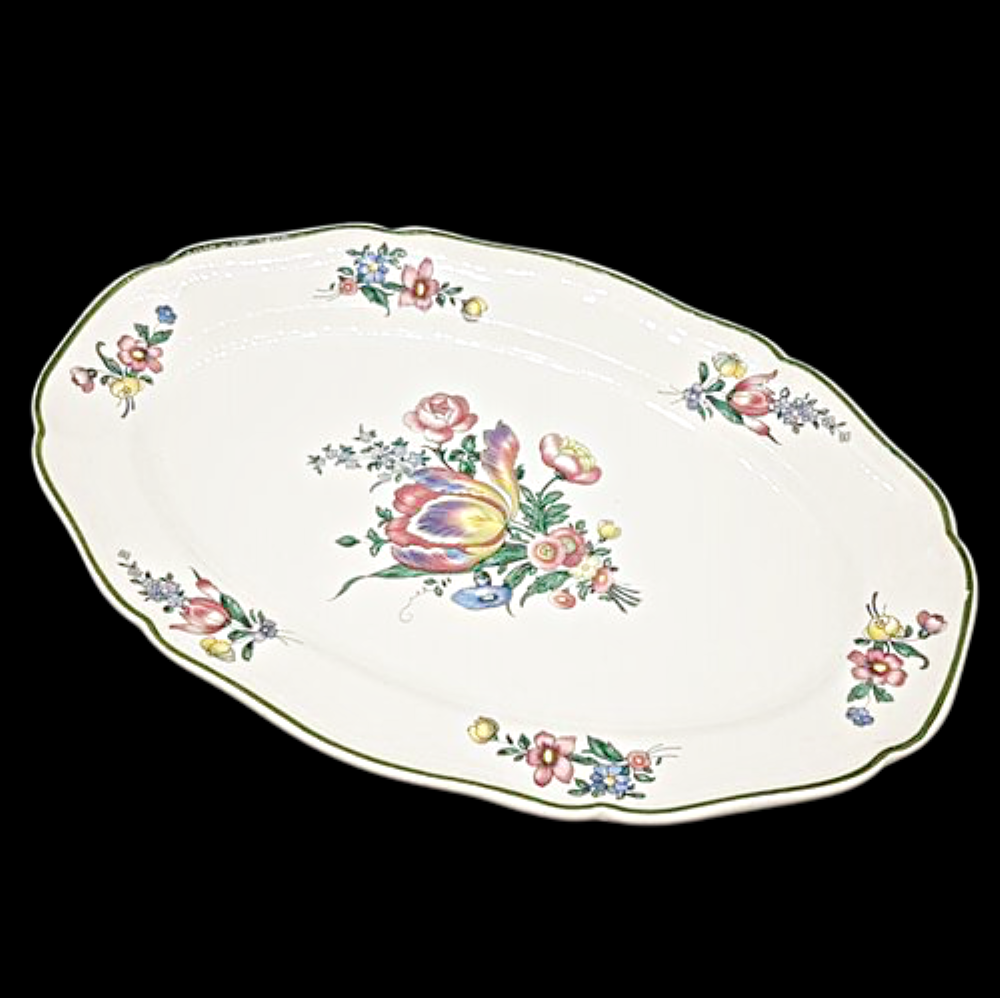 Villeroy & Boch Alt Strassburg: Fleischplatte / Platte - ca 40 cm Tulpe (Fleck) Villeroy & Boch (7121058168969)