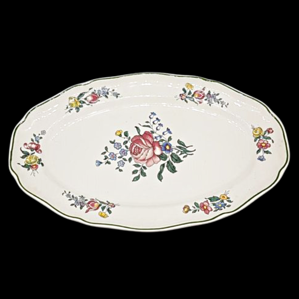 Villeroy & Boch Alt Strassburg: Fleischplatte / Platte - ca 25 cm Rose Villeroy & Boch (7121056432265)