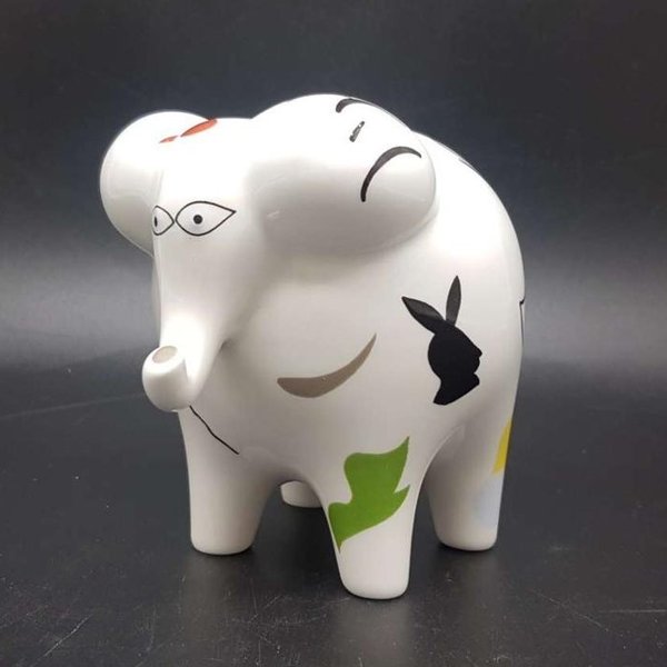 Villeroy & Boch Animal Park: Porzellanfigur Elefant - ca 10,5 cm hoch Villeroy & Boch (7121055842441)