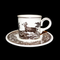 Villeroy & Boch Anjou: Mokkatasse / kleine Tasse mit Unterteller Porzellanladen.online (7120835313801)
