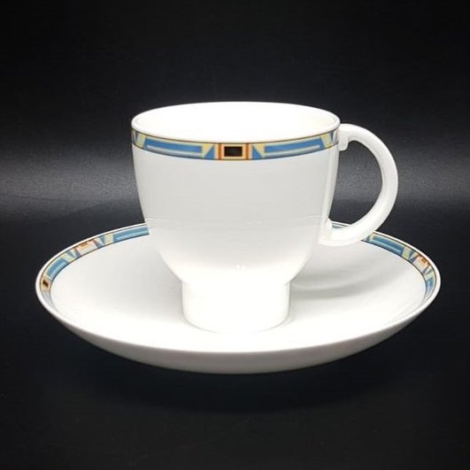 Villeroy & Boch Bari: Kaffeetasse / Tasse mit Unterteller Villeroy & Boch (7120948068489)