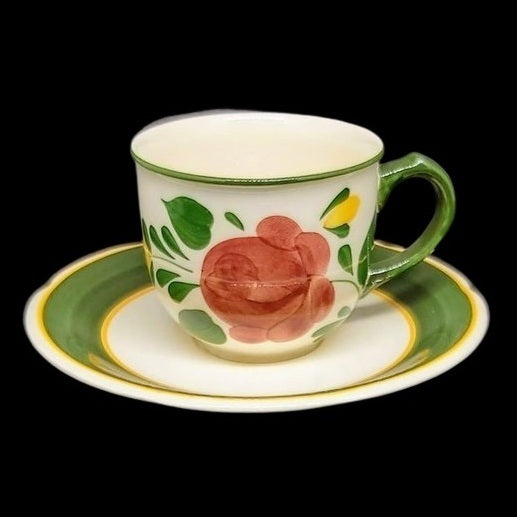 Villeroy & Boch Bauernblume: Kaffeetasse / Tasse mit Unterteller Villeroy & Boch (7120772857993)