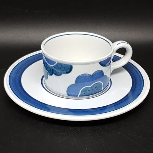 Villeroy & Boch Blue Cloud: Teetasse / Tasse mit Unterteller Villeroy & Boch (7120710795401)