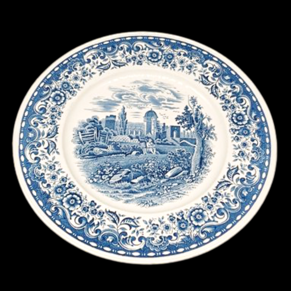 Villeroy & Boch Blue Castle: Speiseteller / flacher Teller Villeroy & Boch (7120960192649)