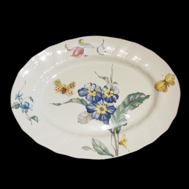 Villeroy & Boch Bouquet: Fleischplatte / Platte ca 29 cm Villeroy & Boch (7120767320201)