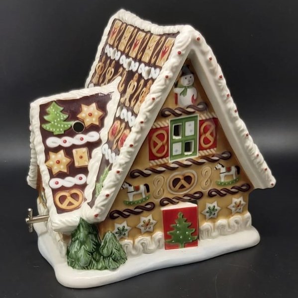 Villeroy & Boch Christmas Toys: Lebkuchenhaus - Spieluhr Villeroy & Boch (7121066623113)