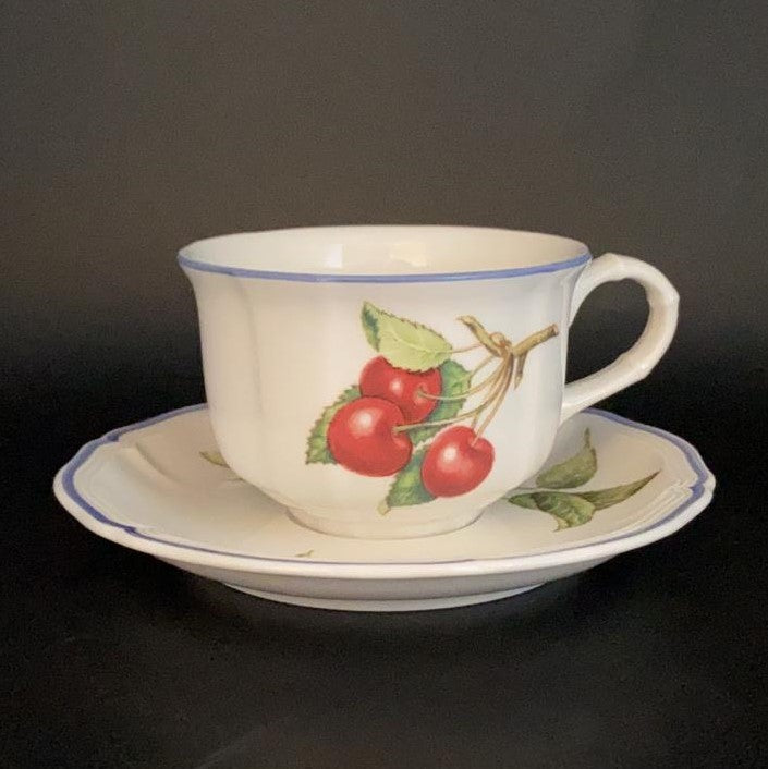 Villeroy & Boch Cottage: Teetasse / Tasse mit Unterteller Villeroy & Boch (7121106960521)