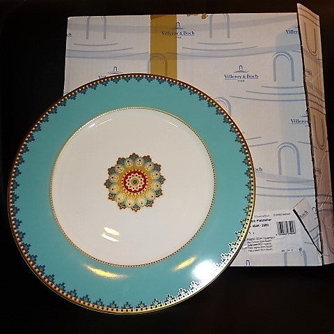 Villeroy & Boch Samarkand Classic Aquamarin: Platzteller / Teller, neu und OVP Porzellanladen.online (7120833675401)