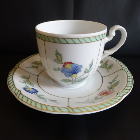 Villeroy & Boch Indian Summer: Kaffeetasse / Tasse mit Unterteller Villeroy & Boch (7120886497417)