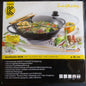 Krüger: Ausguss- Wok mit Glasdeckel und Zubehör- neu, OVP Krüger (7120890757257)