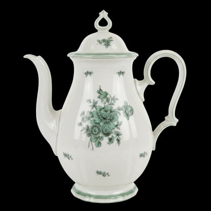 Rosenthal Chippendale grüne Blume: Kaffeekanne / Kanne Rosenthal (7120738123913)